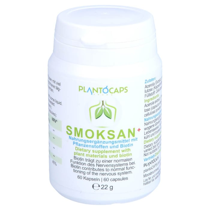 Plantocaps Smoksan+ Kapseln