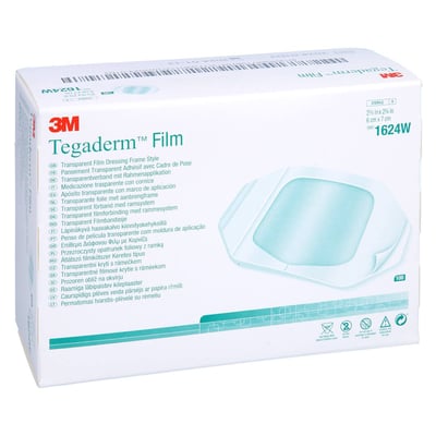 Tegaderm 3M Film 6x7 cm 1624W Kohlpharma
