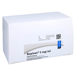 Bupivan 0.5% 5mg/ml 25mg/5ml Glasamp.