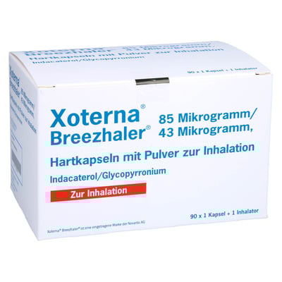 Xoterna Breezhaler 85ug/43ug Hartk.Inh.