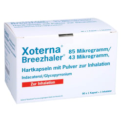 Xoterna Breezhaler 85ug/43ug Hartkapseln Inh.