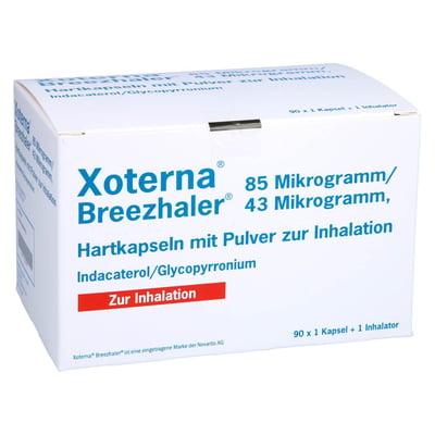 Xoterna Breezhaler 85ug/43ug Hartkapseln Inh. Produktbild 1