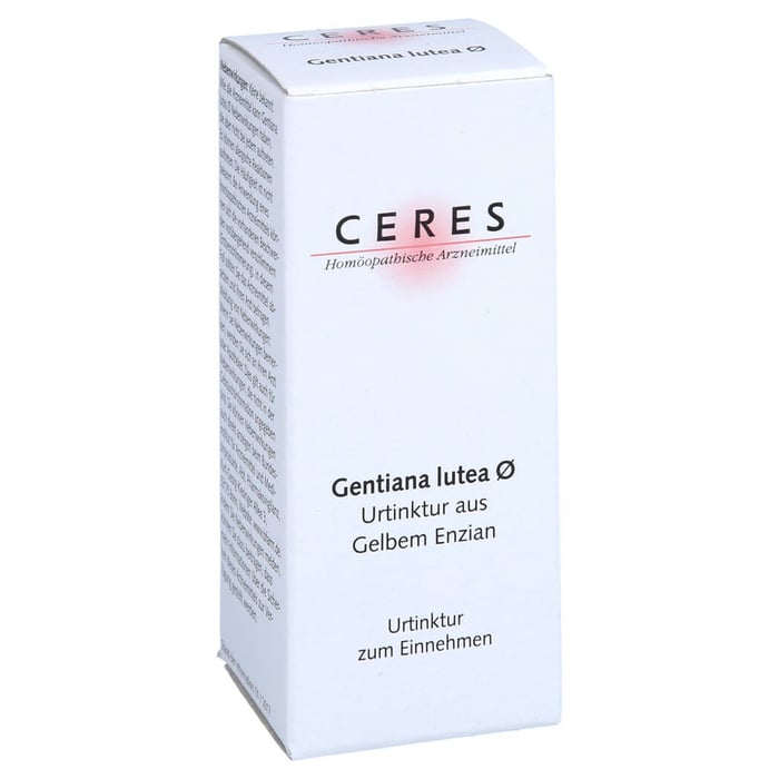 Ceres Gentiana lutea Urtinktur