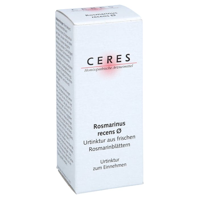 Ceres Rosmarinus recens Urtinktur
