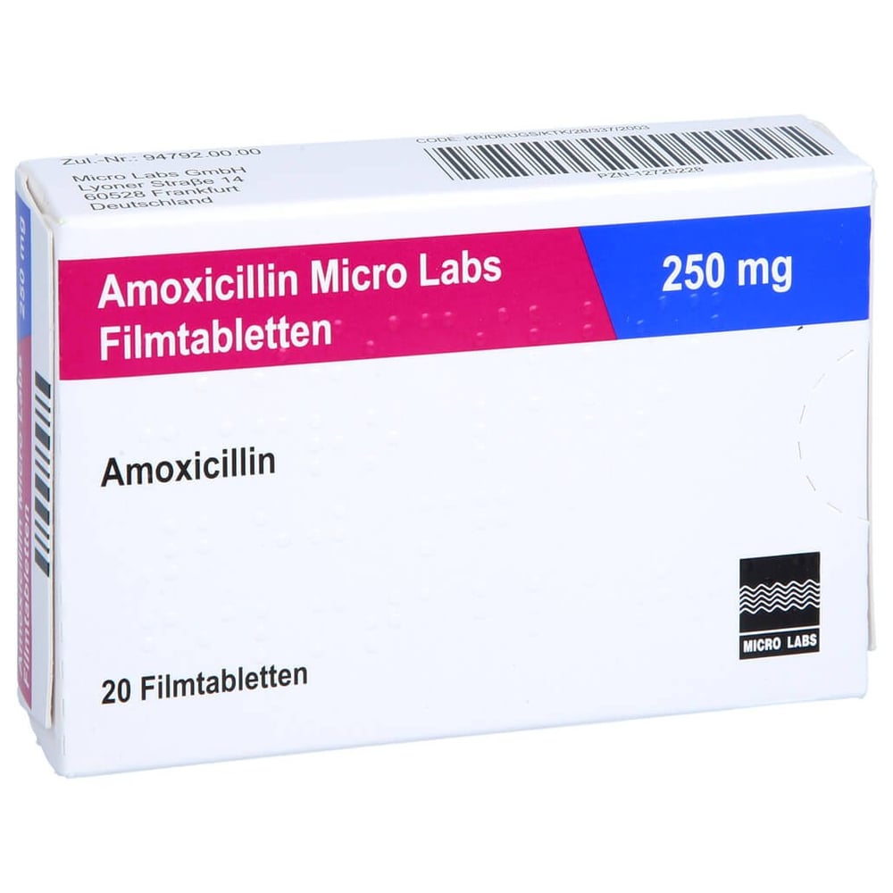 Amoxicillin Micro Labs 250 mg
