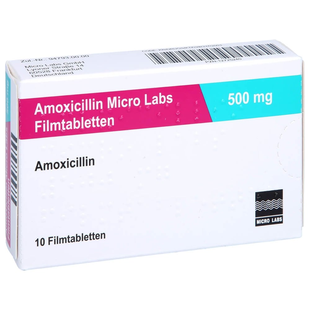 Amoxicillin Micro Labs 500 mg