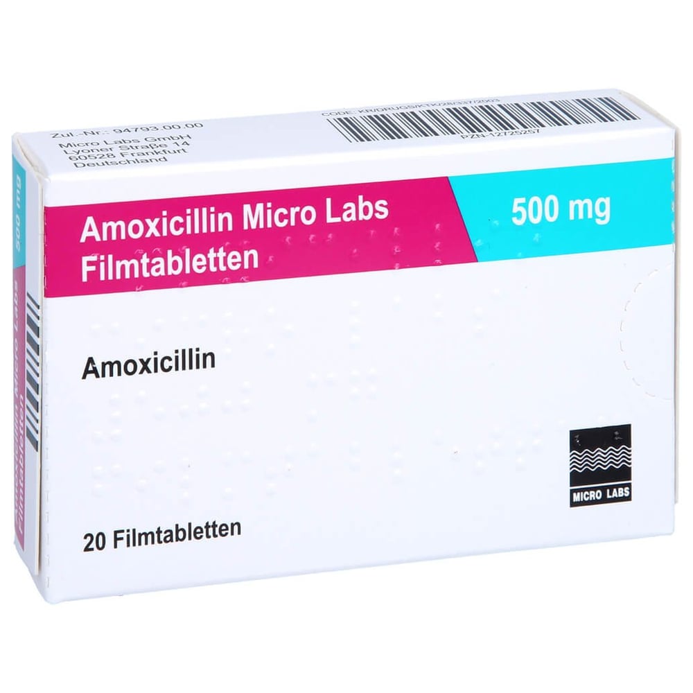 Amoxicillin Micro Labs 500 mg
