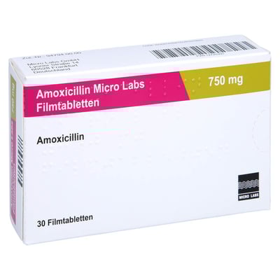 Amoxicillin Micro Labs 750 mg
