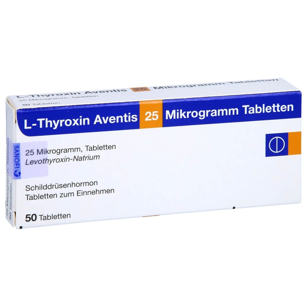 L-Thyroxin Aventis 25 Mikrogramm