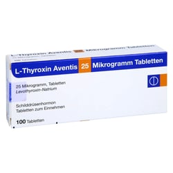 L-Thyroxin Aventis 25 Mikrogramm