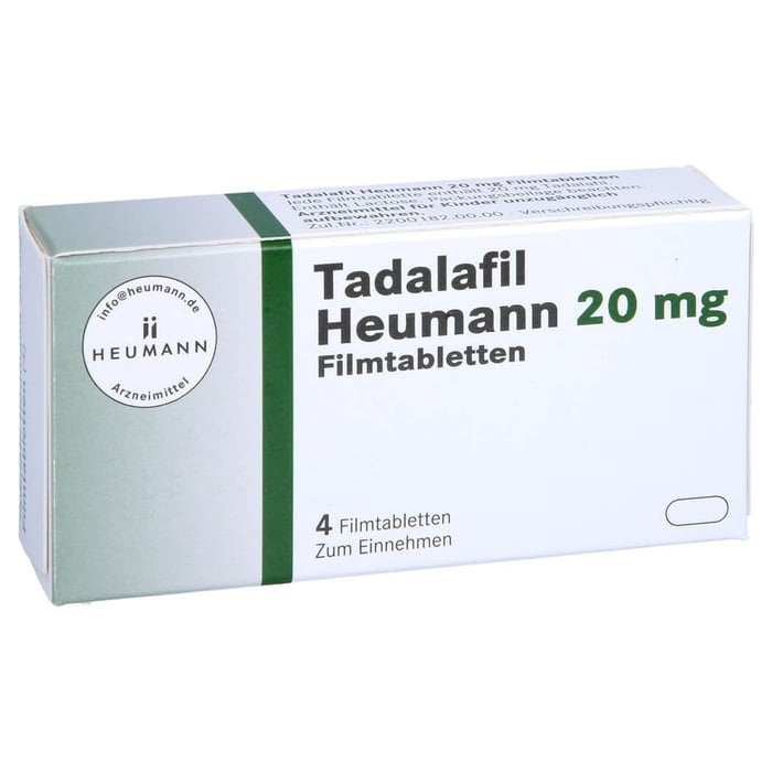 TADALAFIL HEUMANN 20MG FTA