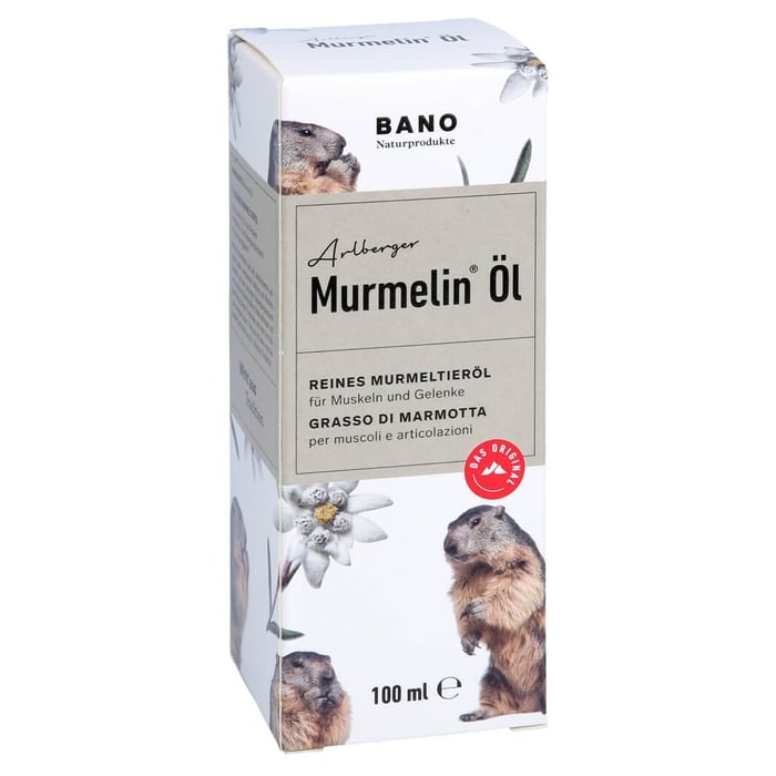 Tiroler Murmelin Öl 100% reines Murmeltieröl