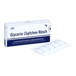 Glycerin Zäpfchen Rösch 3 g gegen Verstopfung