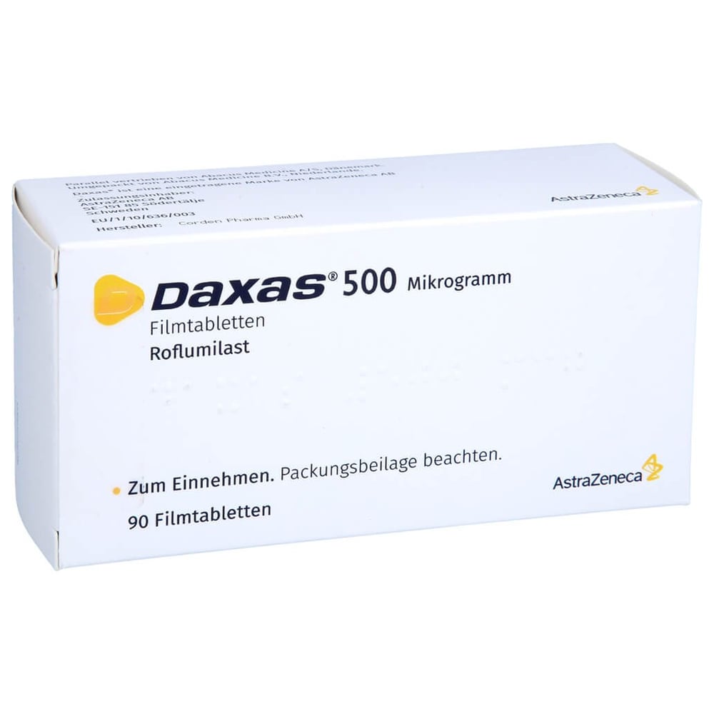 Daxas 500 ug Filmtabletten