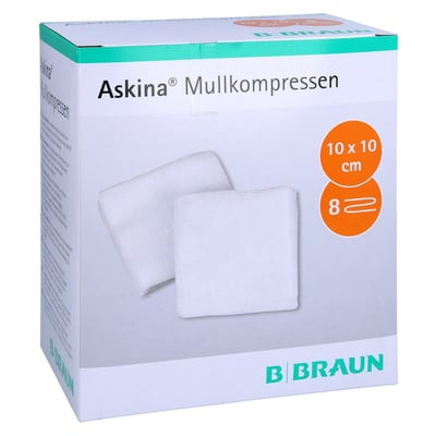 Askina Mullkompressen 10x10 cm steril 1001 Artikel Medical