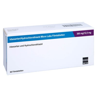 Irbesartan/Hydrochlorothiazid Micro Labs 300 mg/12,5 mg