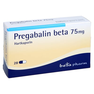 Pregabalin beta 75 mg