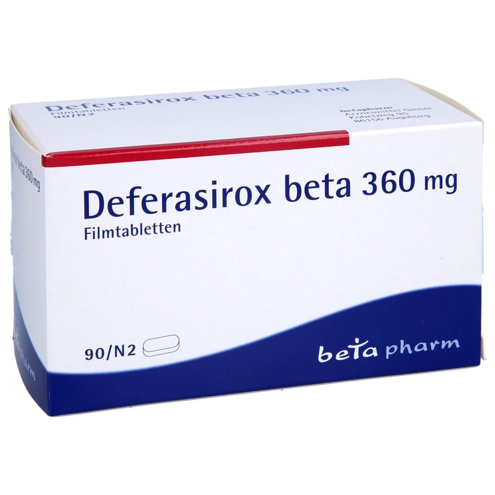 Deferasirox beta 360 mg Filmtableten