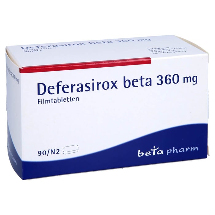 Deferasirox beta 360 mg Filmtableten