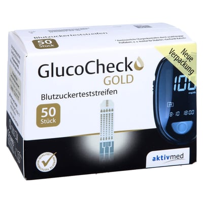 Glucocheck Gold Blutzuckerteststreifen 1001 Artikel Medical
