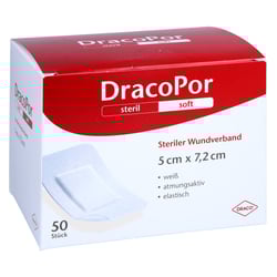 Dracopor Wundverband 5x7,2 cm steril