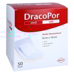 Dracopor Wundverband 8x10 cm steril