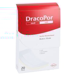 Dracopor Wundverband 8x15 cm steril