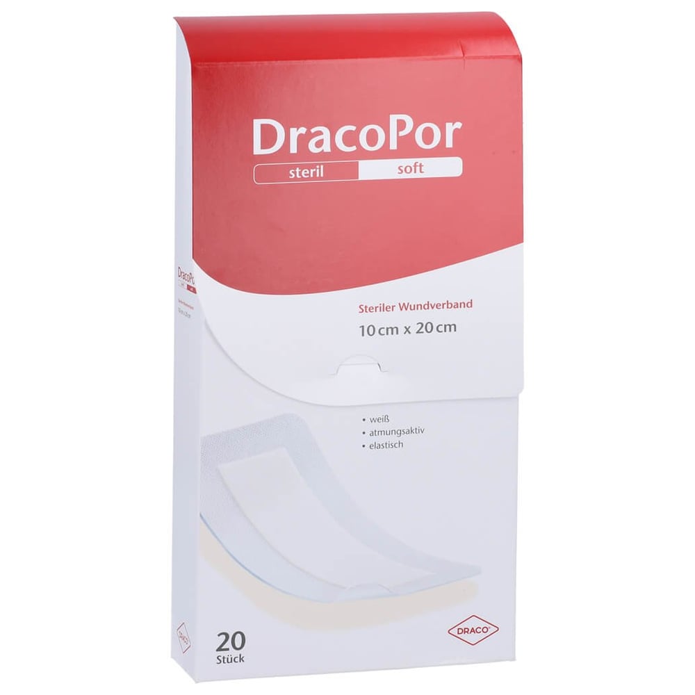 Dracopor Wundverband 10x20 cm steril