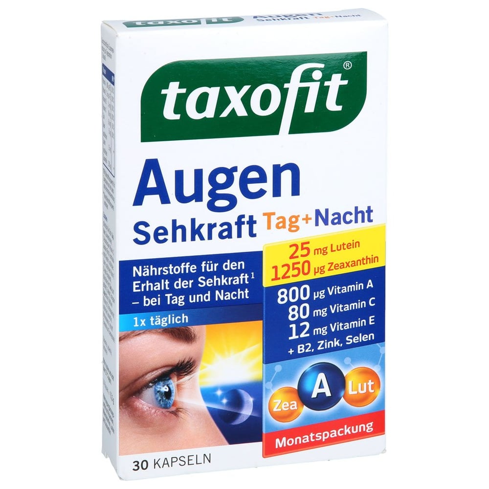 Taxofit Augen Sehkraft Kapseln