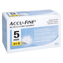 Accu-Fine Sterile Nadeln für Insulinpens 5 mm