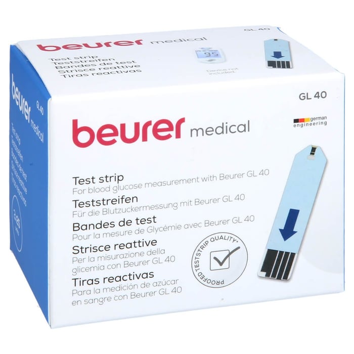 Beurer Gl40 Blutzuckerteststreifen