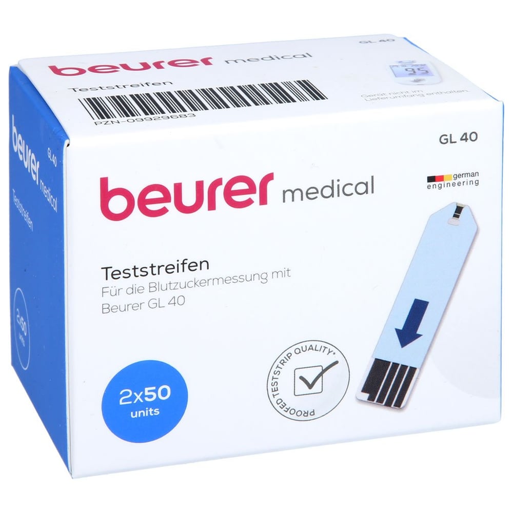 Beurer Gl40 Blutzuckerteststreifen