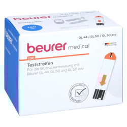 Beurer Gl44/gl50 Blutzucker-Teststreifen 1001 Artikel Medical