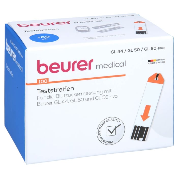 Beurer Gl44/gl50 Blutzucker-Teststreifen