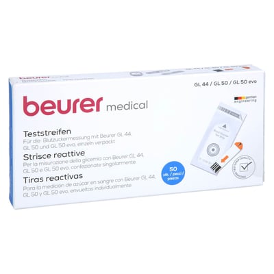 Beurer Gl44/gl50 Blutzucker-Teststreifen Folie