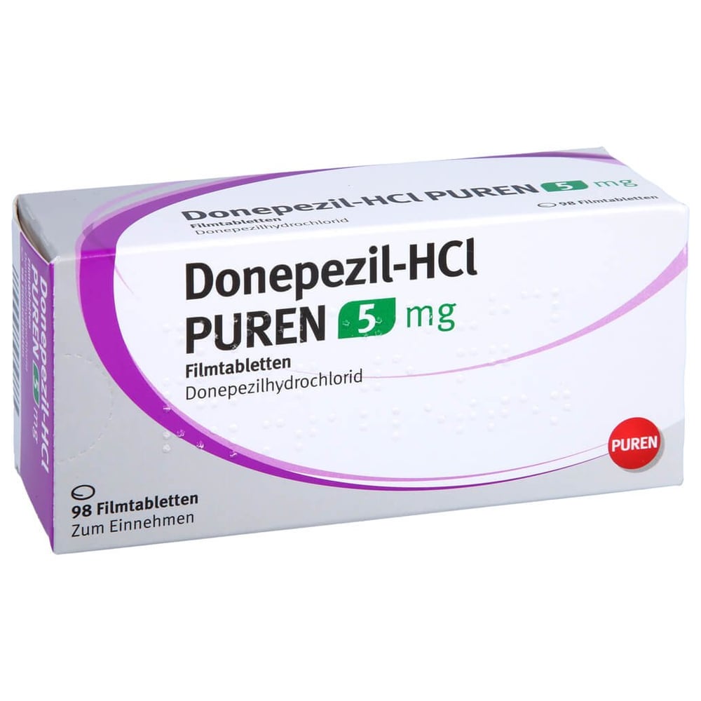 Donepezil-HCl PUREN 5 mg