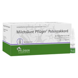 Milchsäure Pflüger Potenzakkord