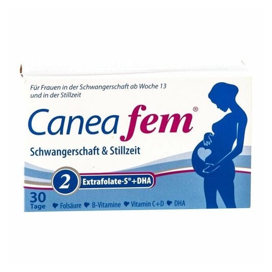 Caneafem 2 Extrafolate-S+DHA Kapseln