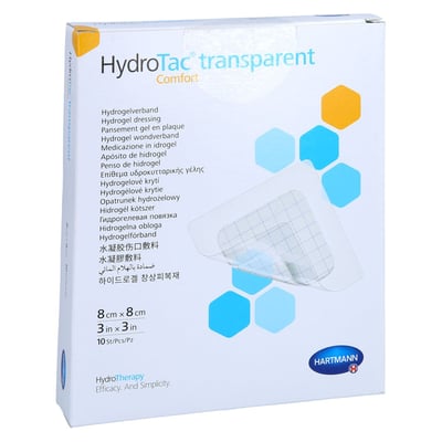Hydrotac Tran Wund 8x8cm