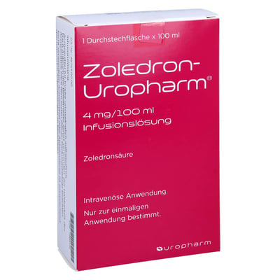 Zoledron-Uropharm 4 mg/100 ml Produktbild 1