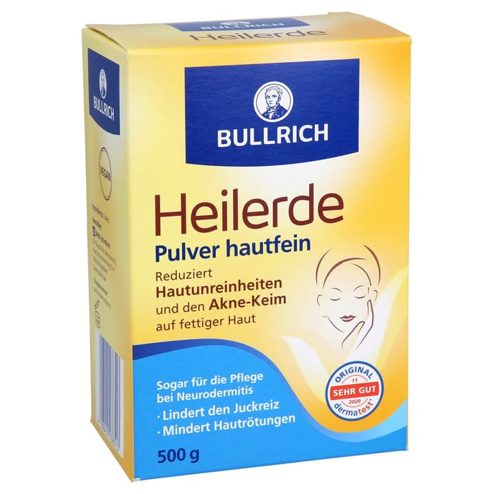 Bullrich Heilerde Pulver hautfein