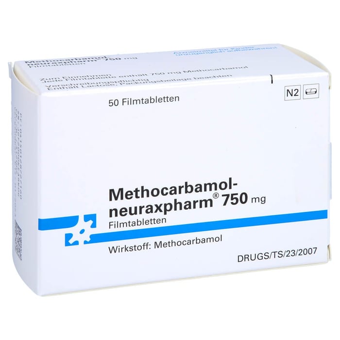 Methocarbamol-neuraxpharm 750 mg
