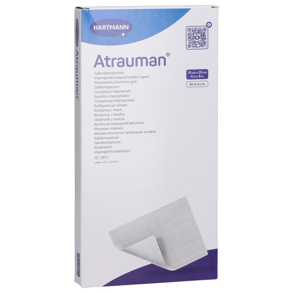 Atrauman 10x20 cm steril Kompressen