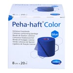 Peha-haft Color Fixierbinde latexfrei 8 cmx20 m blau B2B Medical Produktbild 3