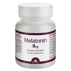 Dr. Jacob's Melatonin B12 Lutschtabletten 1 mg vegan