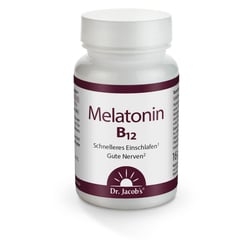 Dr. Jacob's Melatonin B12 Lutschtabletten 1 mg vegan