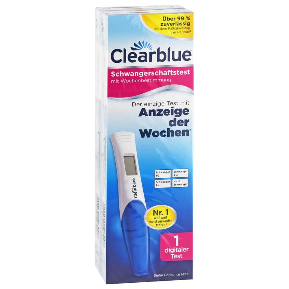 Clearblue Schwangerschaftstest m. WOCHENBESTIMMUNG