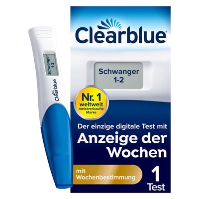 Clearblue Schwangerschaftstest m. WOCHENBESTIMMUNG