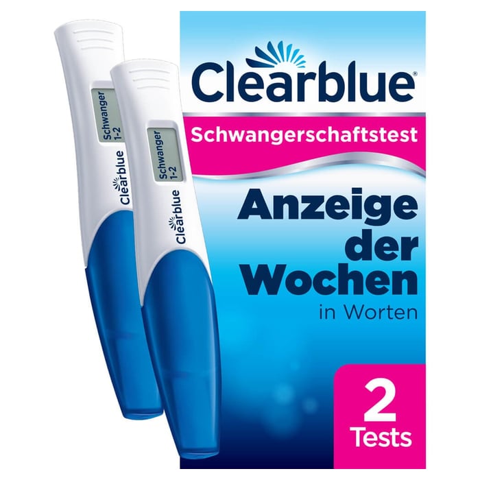 Clearblue Schwangerschaftstest m. WOCHENBESTIMMUNG