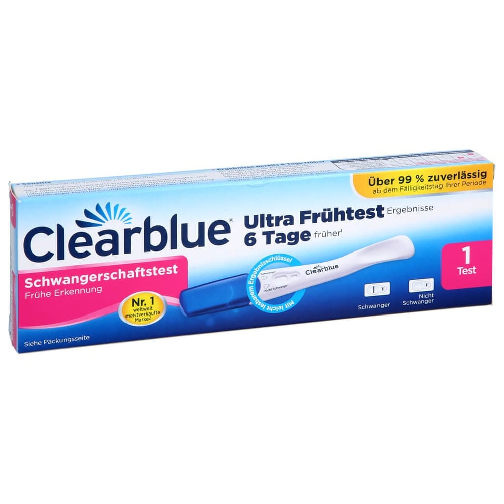 Clearblue Schwangerschaftstest FRÜHE ERKENNUNG